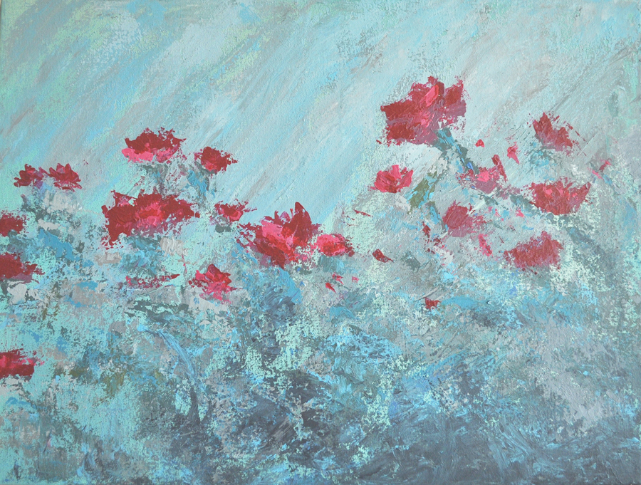 Ῥόδη IN 193  Painting of Roses