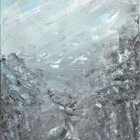 Deer in the Dusk IN 254