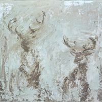 IN-246-LiketheDeer-Impressionist-painting-cool-and-warm