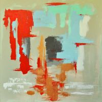 Present Calling IN 295 Abstract Painting