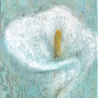 Lily of the Valley IN 192 Calla Lily Impressionist Painting